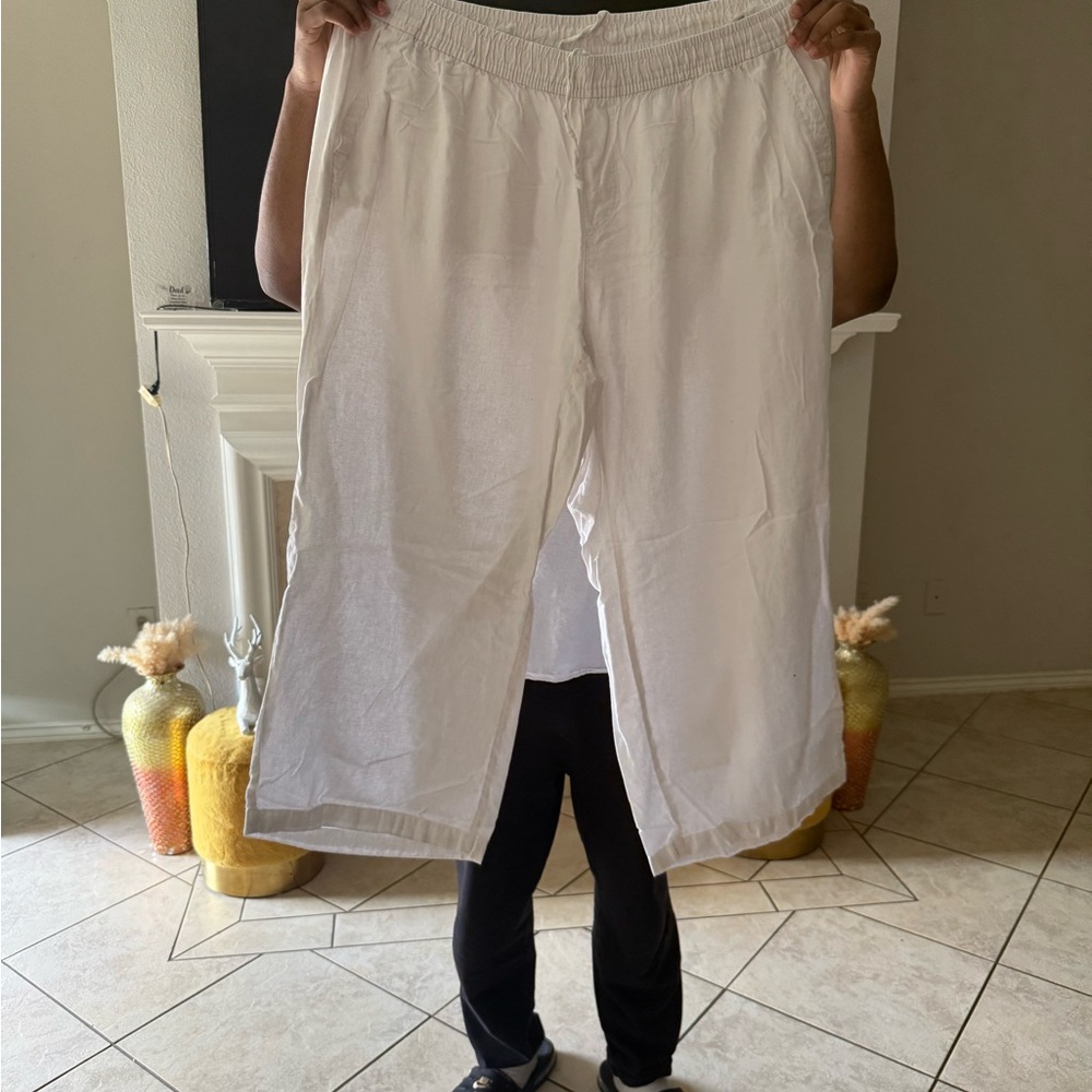 Old Navy Women's Wide Leg Pants - White
